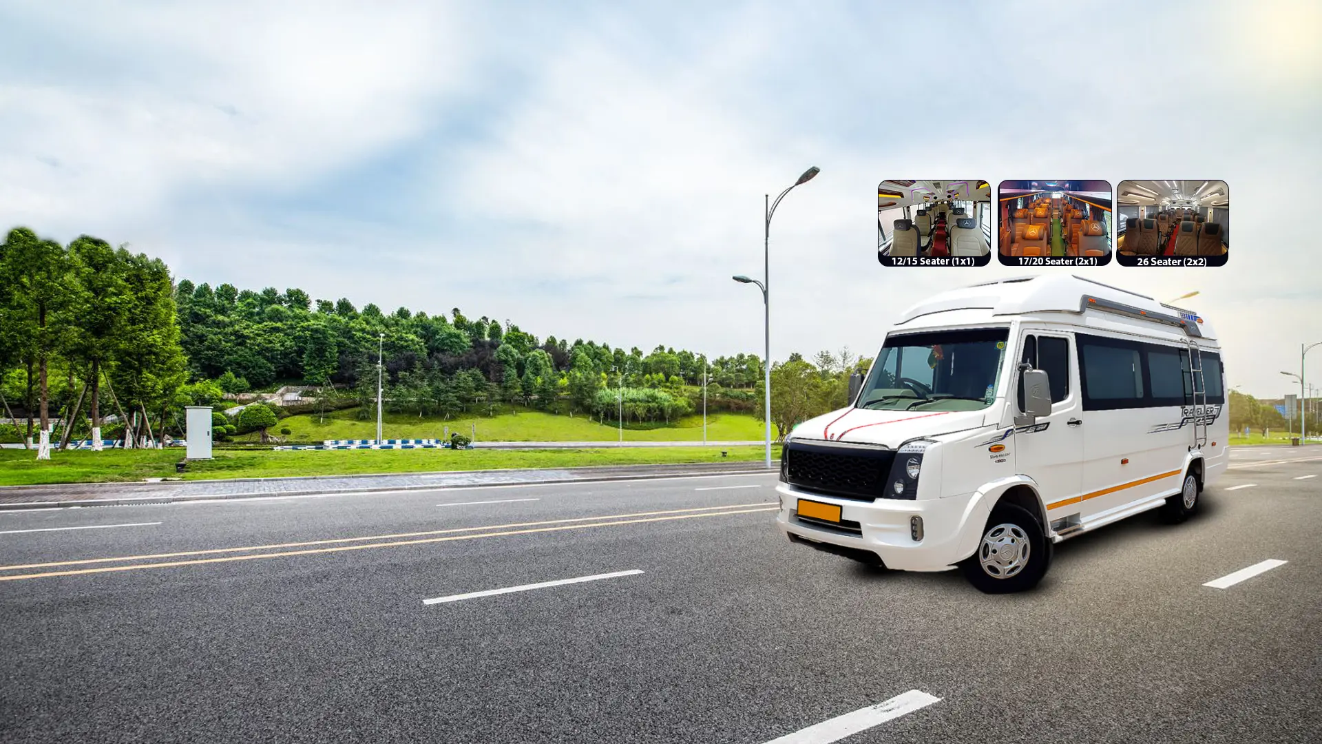 Tempo Traveller Rentals Background