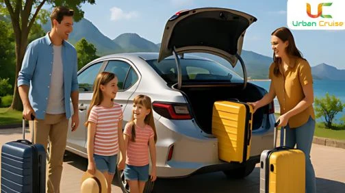 Car rental for family trip in delhi