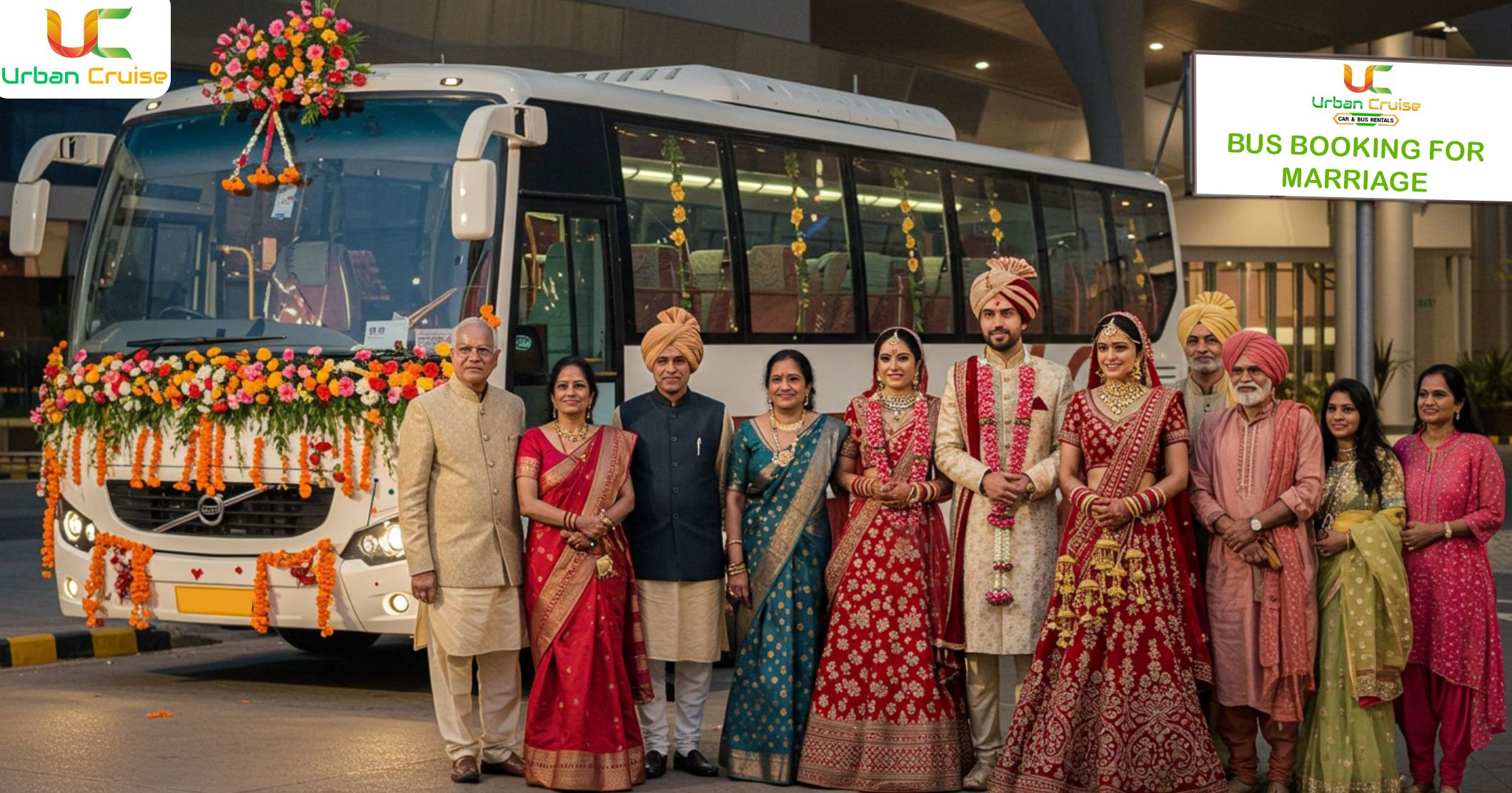 Bus Booking fo marriage