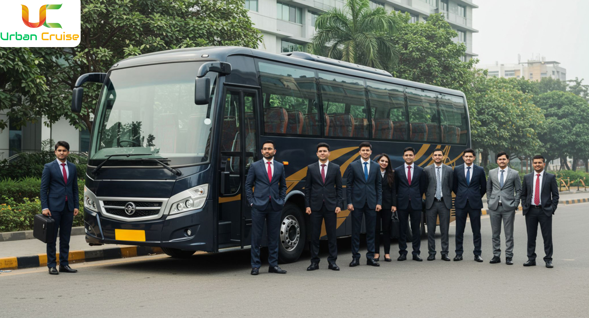 Bus rental for corporate events
