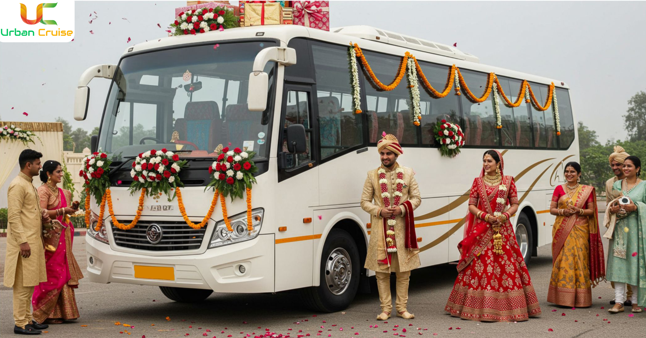 Bus booking for Wedding