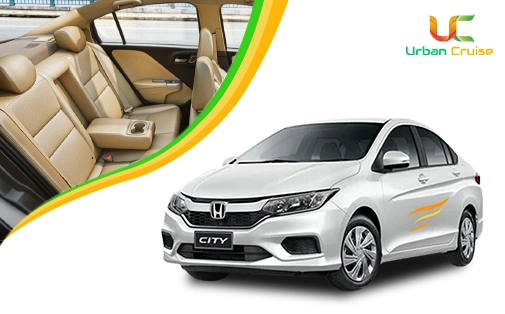 A white coloured 4 seater toyota etios on rent in delhi