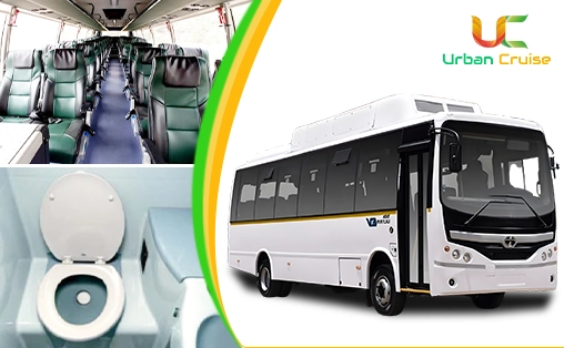 45 Seater Tata Bus with Washroom