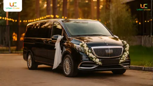 Luxury Tempo Traveller For Marriage - spacious 9-26 seater wedding vehicle with air conditioning, comfortable seating, and ample luggage space for bridal parties