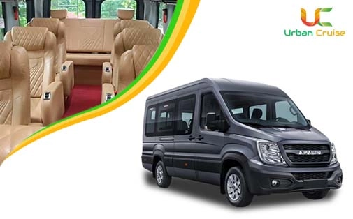 hire force urbania 9 seater on rent in delhi by urban cruise