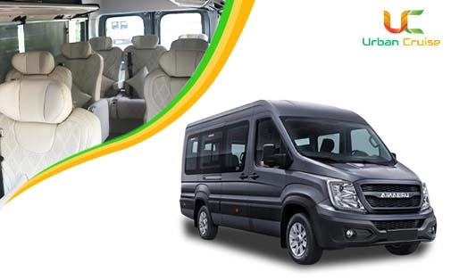 hire force urbania 13 seater on rent in delhi by urban cruise
