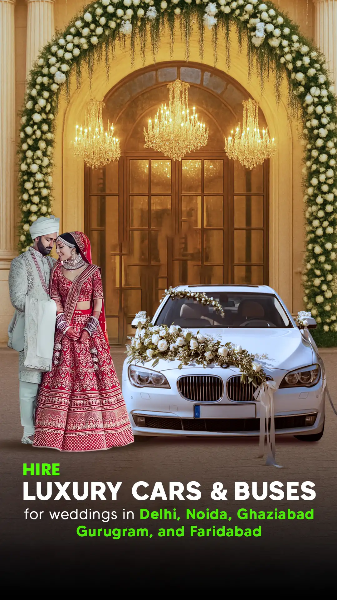 travel for wedding on rent in delhi- Urban Cruise
