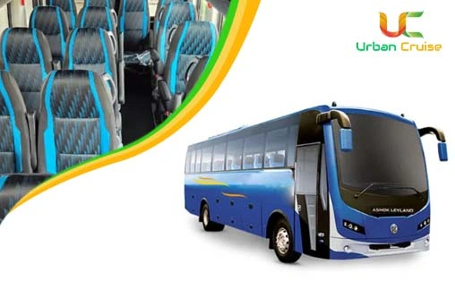 40 seater bus on rent  in delhi 