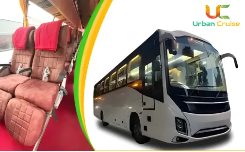 Luxury Tempo Traveller for Pilgrimage - comfortable 9-26 seater vehicle with air conditioning, spacious seating, and luggage space for religious journey groups
