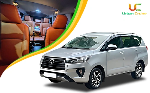 Hire Crysta on rent in Delhi | Innova Crysta rental Service in Delhi | 7 Seater toyota Crysta i