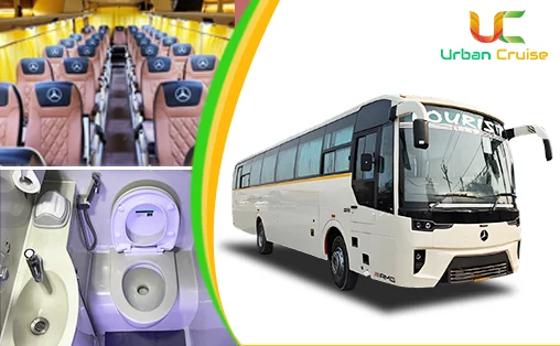 23 Seater Mercedes Bus with Washroom  