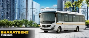 bharat benz 25 seater mini bus on rent 