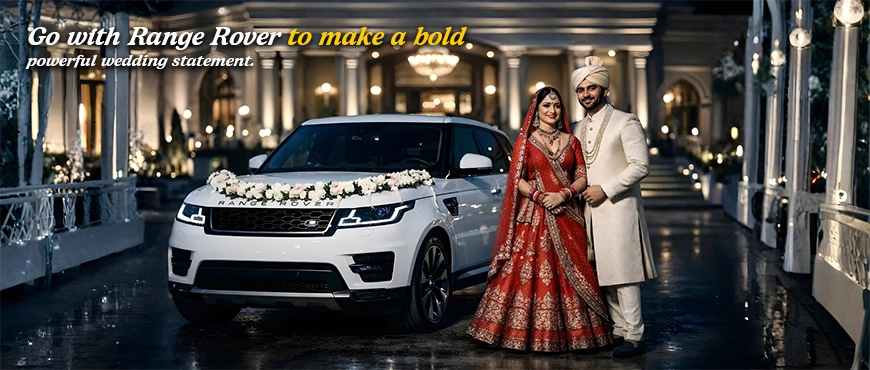 Book Range Rover Car for marriage