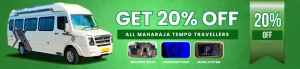 all Maharaja tempo travellers offers