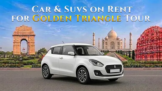 Golden Triangle tour by car rental 