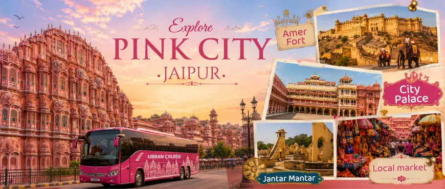 Royal Rajasthan Tour 1 Day Destination in Jaipur 