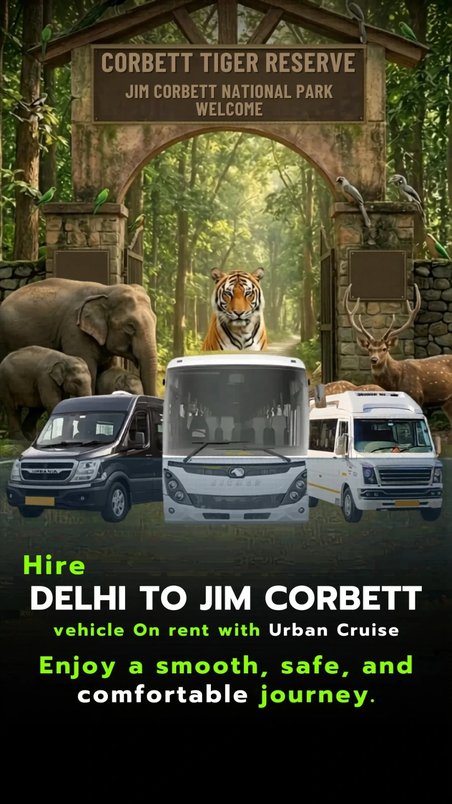 chardham on rent in delhi- Urban Cruise