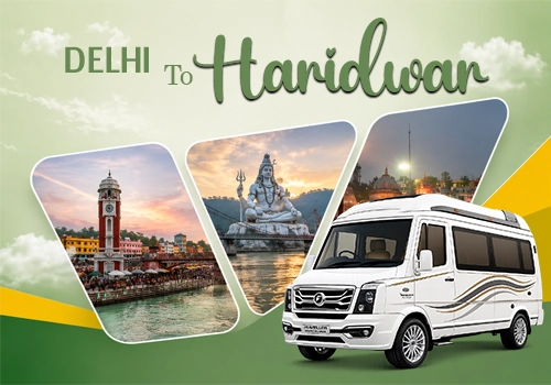 Delhi to Haridwar Tempo Traveller