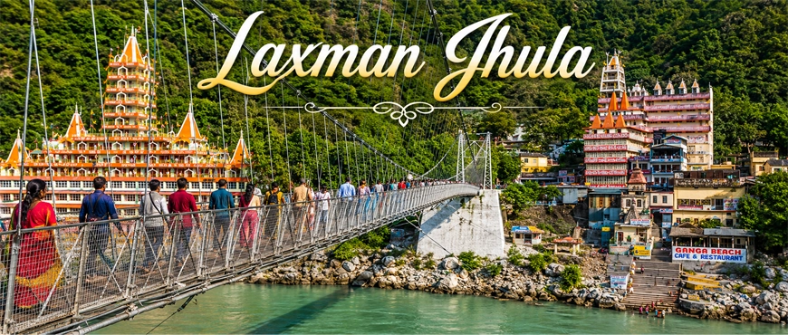explore laxman jhula which is the famus place in rishikesh 
