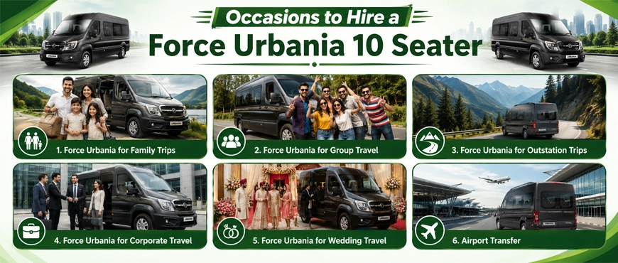 Occasions to Hire Force Urbania 10 Seater