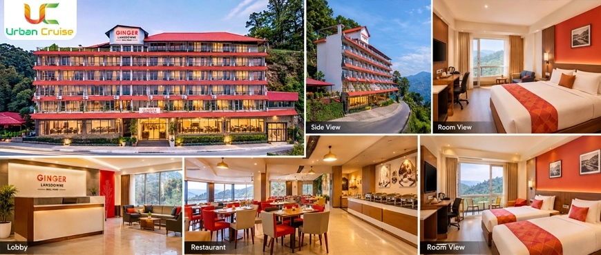 4. Ginger Lansdowne, Mall Road – Modern Stay