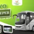 Book Volvo Semi Sleeper Bus on Rent for Comfortable Long-Distance Travel