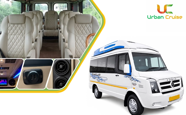 14 Seater Tempo Traveller on Rent in Gurgaon