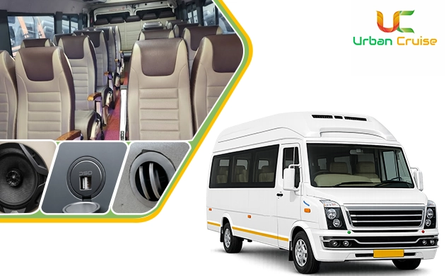 25 Seater Tempo Traveller on Rent in Gurgaon