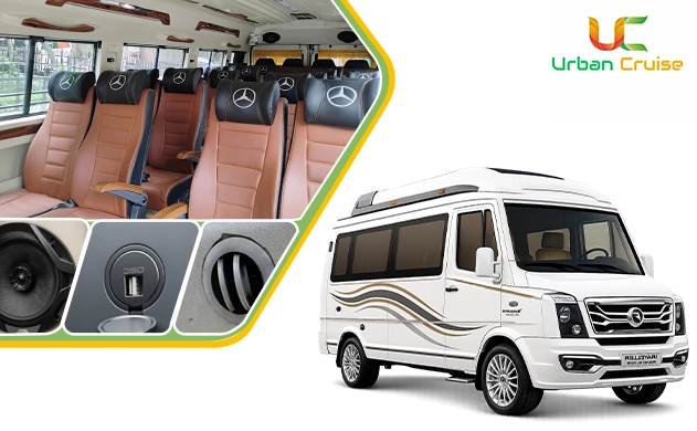 26 seater tempo Traveller on rent in Gurugram