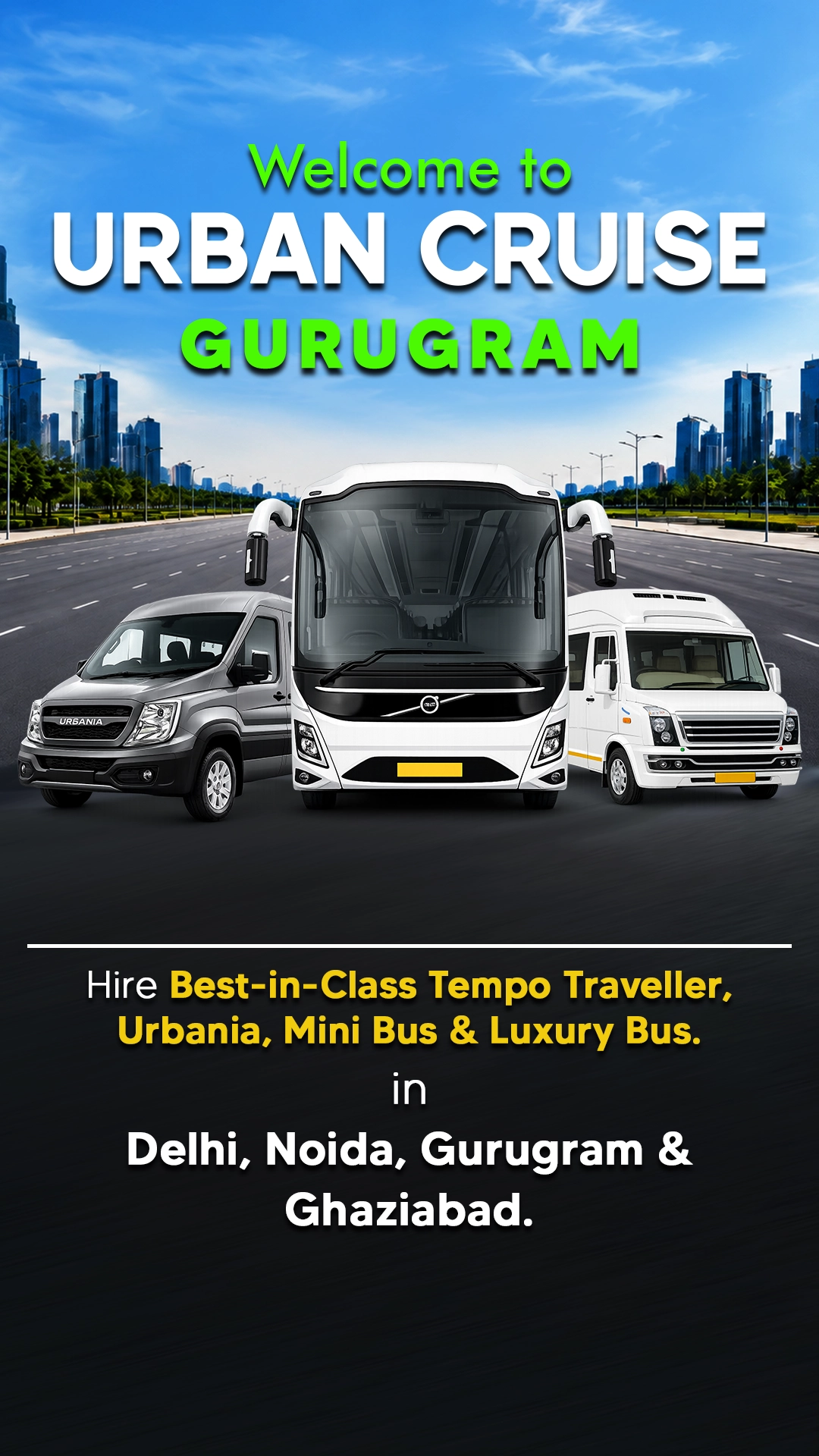 Car & suvs on rent in Gurugram- Urban Cruise