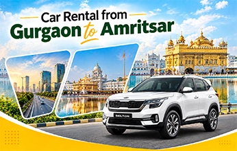 Car Rental from Gurgaon to Amritsar