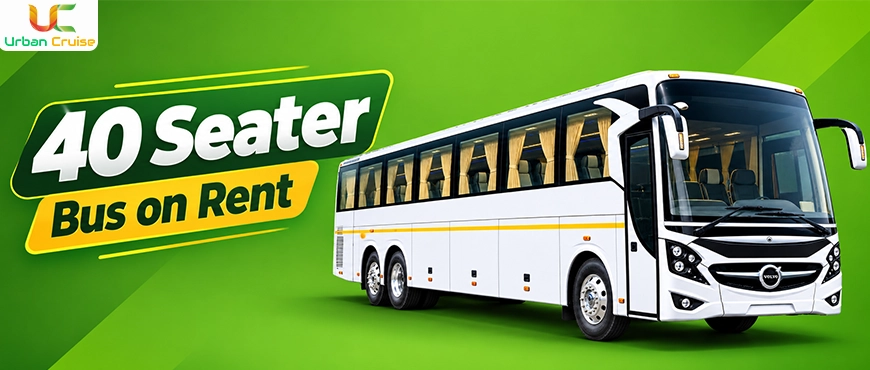 40 seater bus on rent