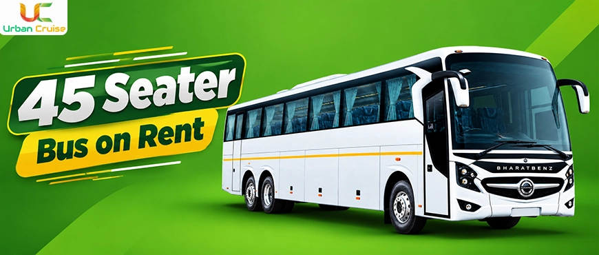 45 seater on rent