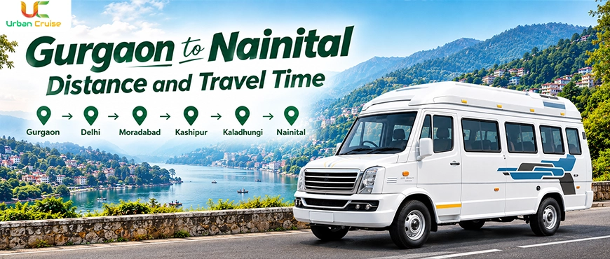 Gurgaon to Nainital Distance and Travel Time
