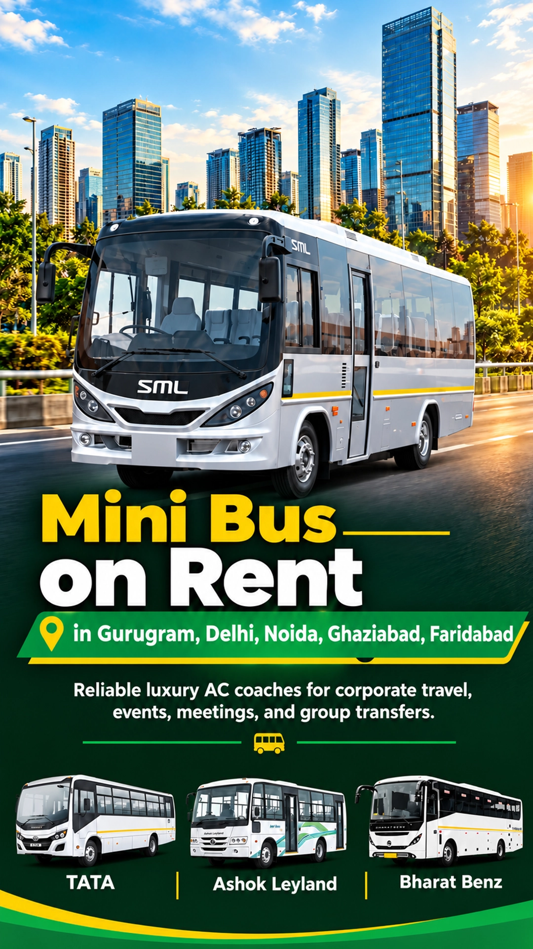 Tempo Traveller rent in Gurugram- Urban Cruise