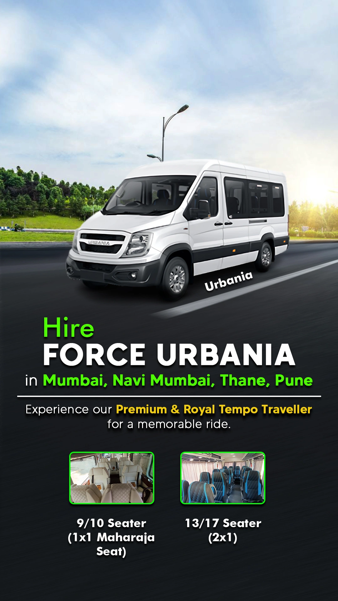 Hire Urbania in Mumbai