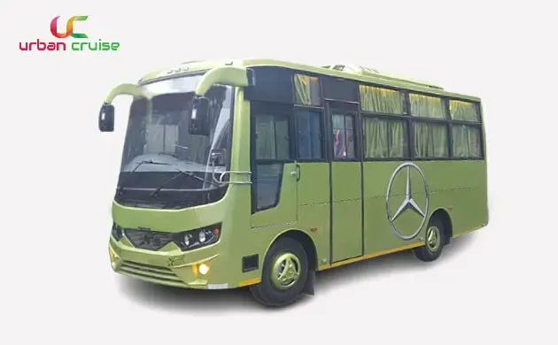 19 seater mini bus 19 seater pack glass Eicher mini bus on rent in Mumbai