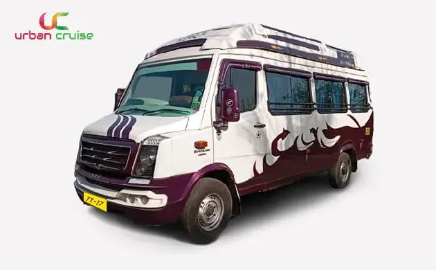 17 seater fully customized force tempo traveller on rent in Mumbai