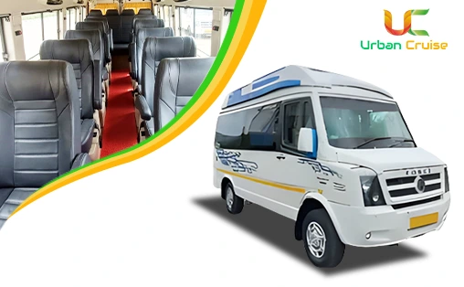 Hire 14 Seater maharaja Tempo Traveller in mumbai