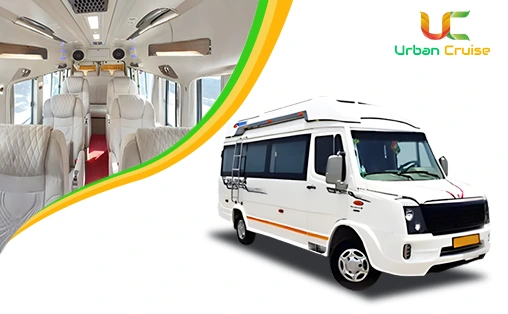 Hire 9 Seater maharaja Tempo Traveller in mumbai