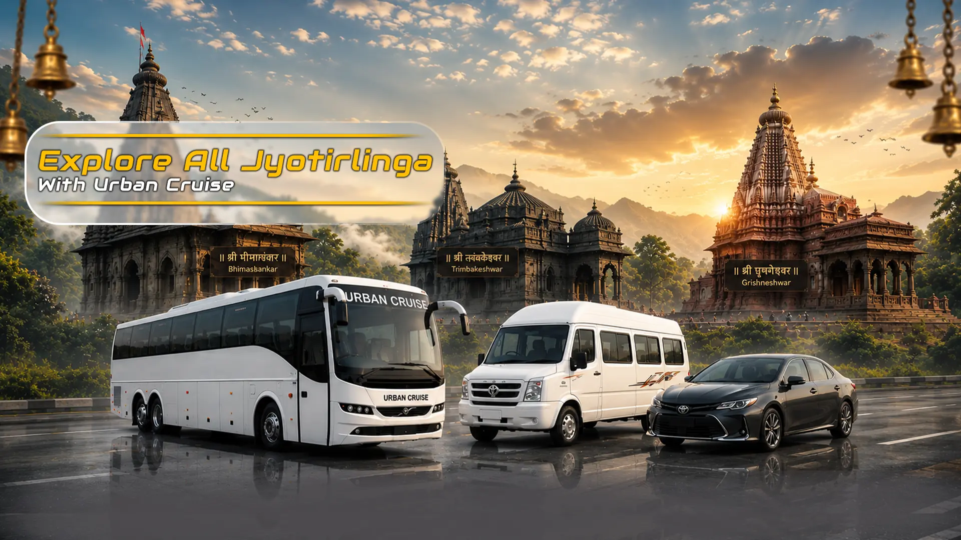 Traveller Tempo on rent in Mumbai - Urban Cruise