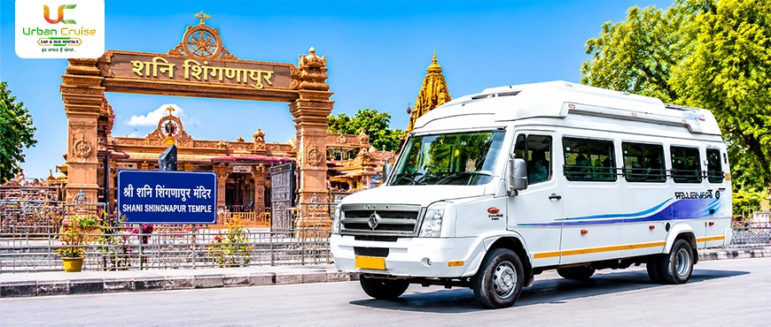 Shani Shingnapur Temple | Tempo Traveller on Rent for Jyotirlinga Tour | 