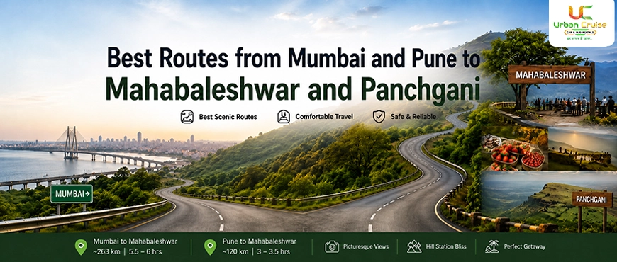 best routes mahabaleshawar and panchagani