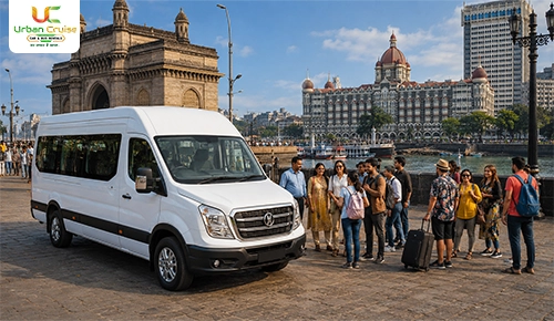 hire Urbania van on rent for city tour