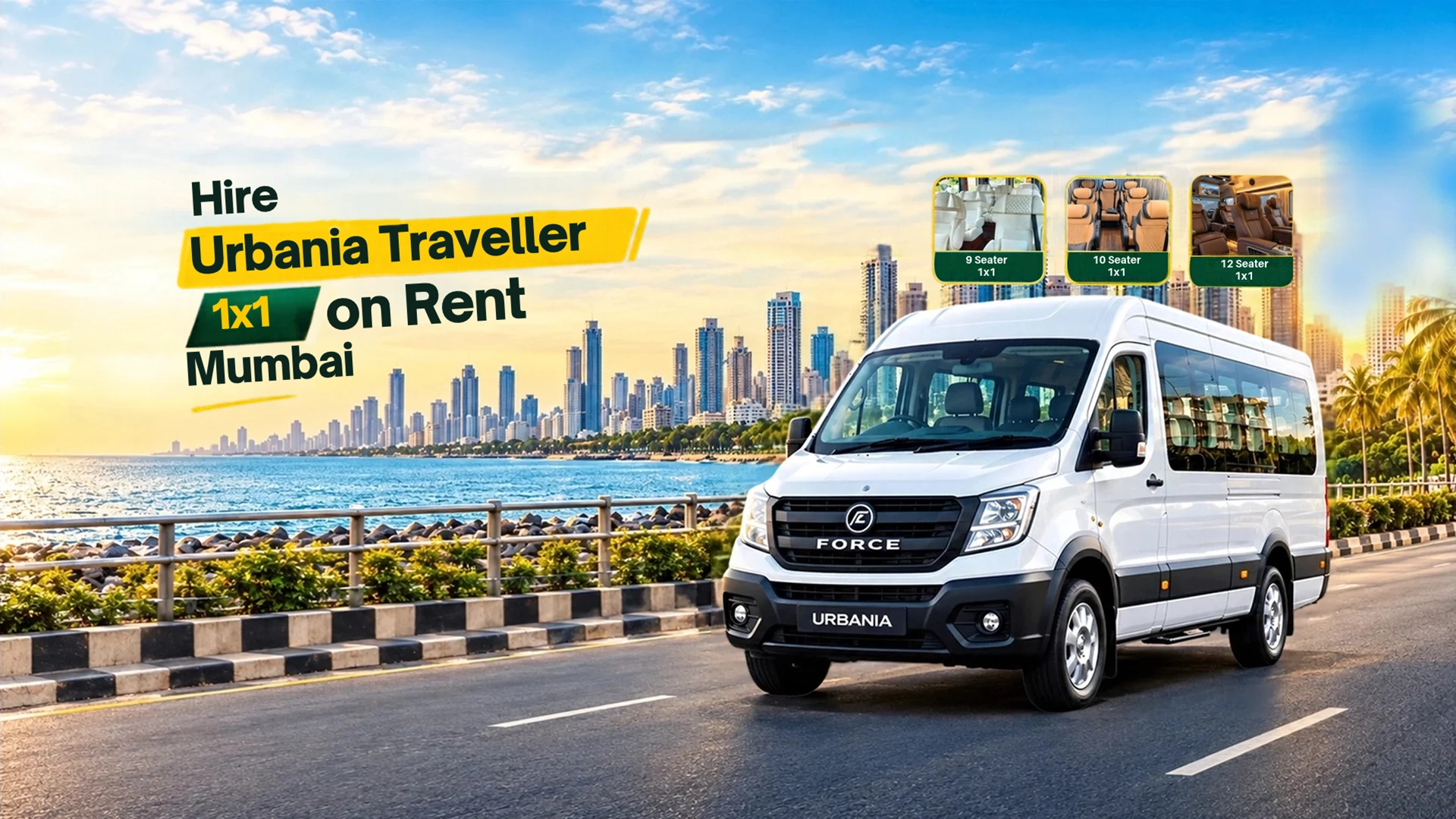 Urbania on rent in Mumbai - Urban Cruise