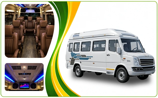 9 Seater Tempo Traveller on Rent in Pune