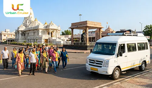 Tempo Traveller on Rent for Pilgrimage Trip