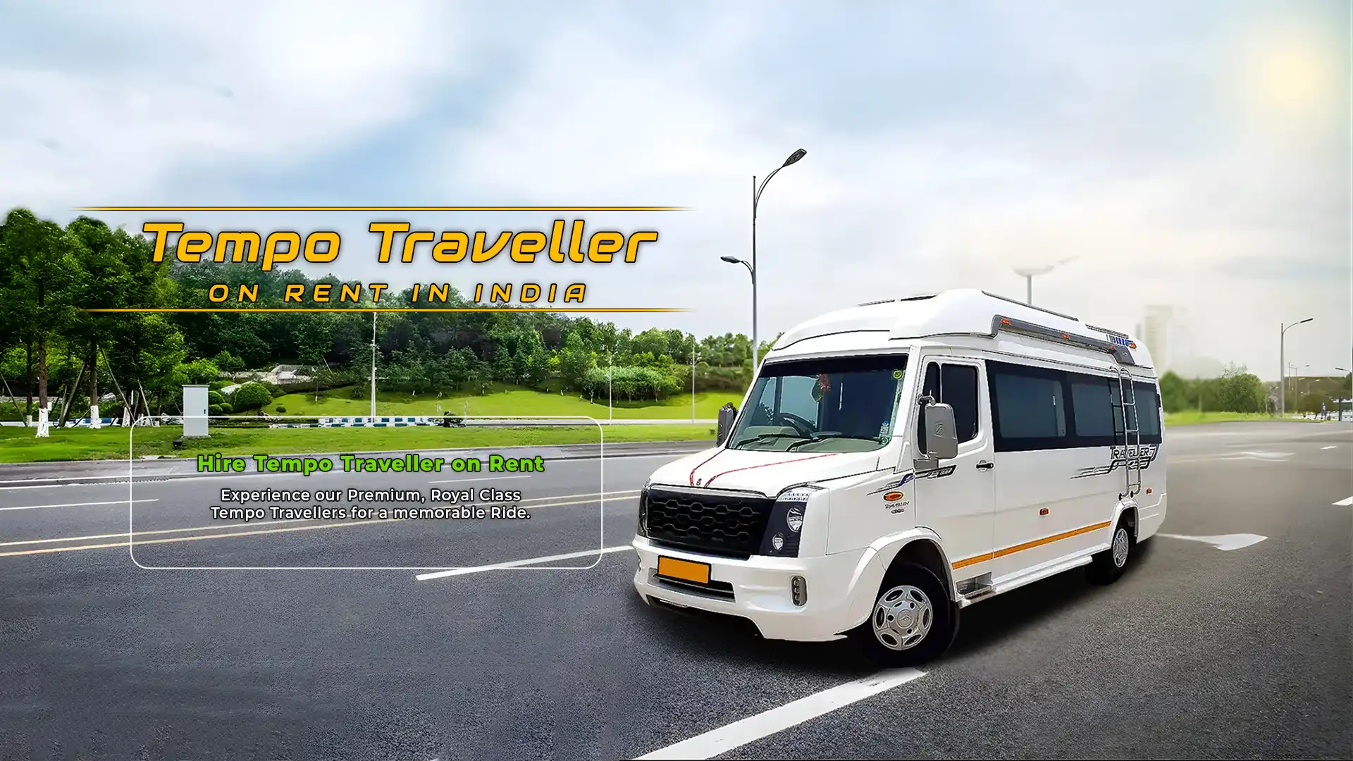 Traveller Tempo on rent in Mumbai - Urban Cruise