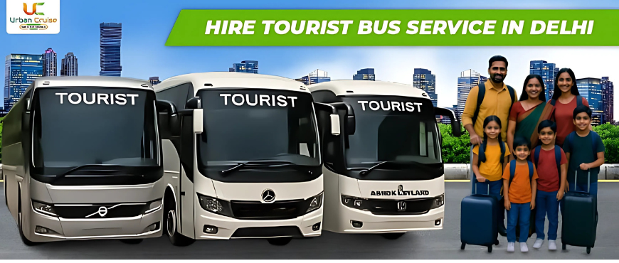 Hire Tourist Bus Service in Delhi – Available in 35 to 57 Seater Options